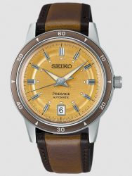 Seiko SRPL75J1 Style 60s in Golden Yellow Frfi karra