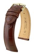HIRSCH GENUINE ALIGATOR (NO QR) 24mm aligtorbr raszj