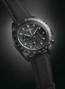 Seiko Black Series Night Vision Solar Speedtimer Chronograph Karra