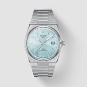 Tissot PRX Powermatic 80 ICE BLUE Frfi karra