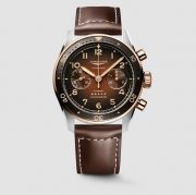 LONGINES SPIRIT FLYBACK Acl s18 kart pink Arany automata karra (Ø 42.00 mm)